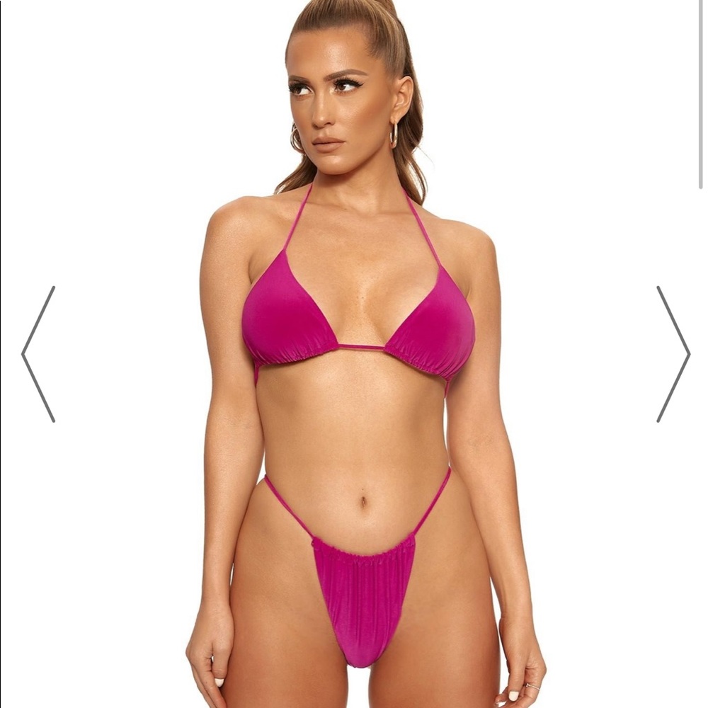 Naked wardrobe bikini